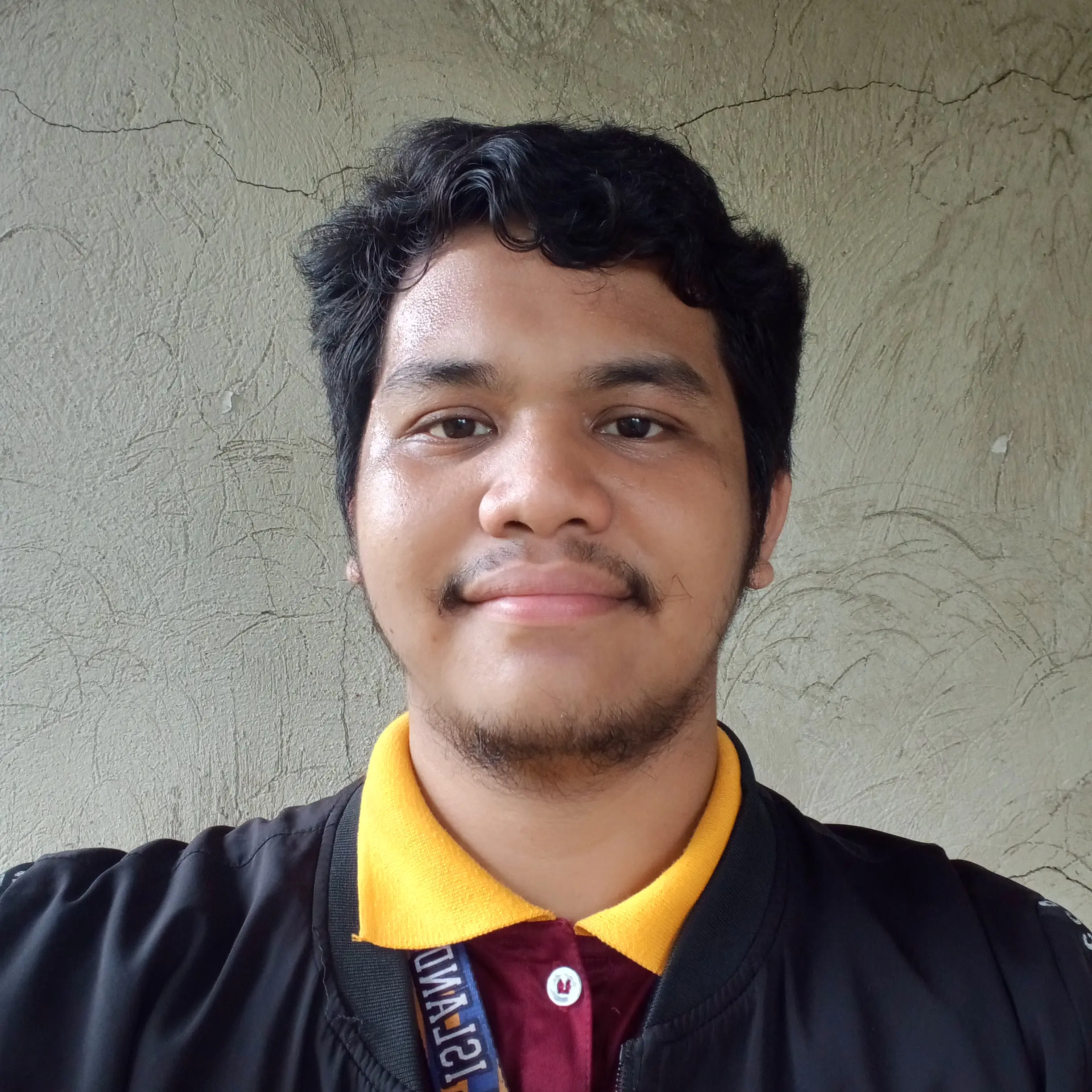 A portrait of the author